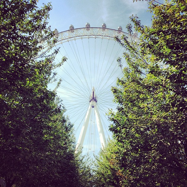 Hello everyday London Eye, 今日又見到你 #londoneye