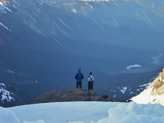 Father and Son on Mt. Rainier
