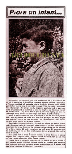 Barcelona, 7 de marzo de 1937, «plora un infant», llora un niño, foto Agustí Centelles i Ossó (c) 2012 Archivos Estatales. by Octavi Centelles
