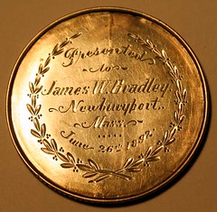 Merrimack Medal reverse