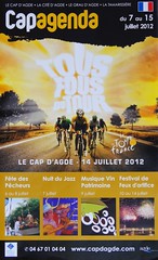 Arrivée du Tour de France le 14 juillet 2012 au Cap d'Agde