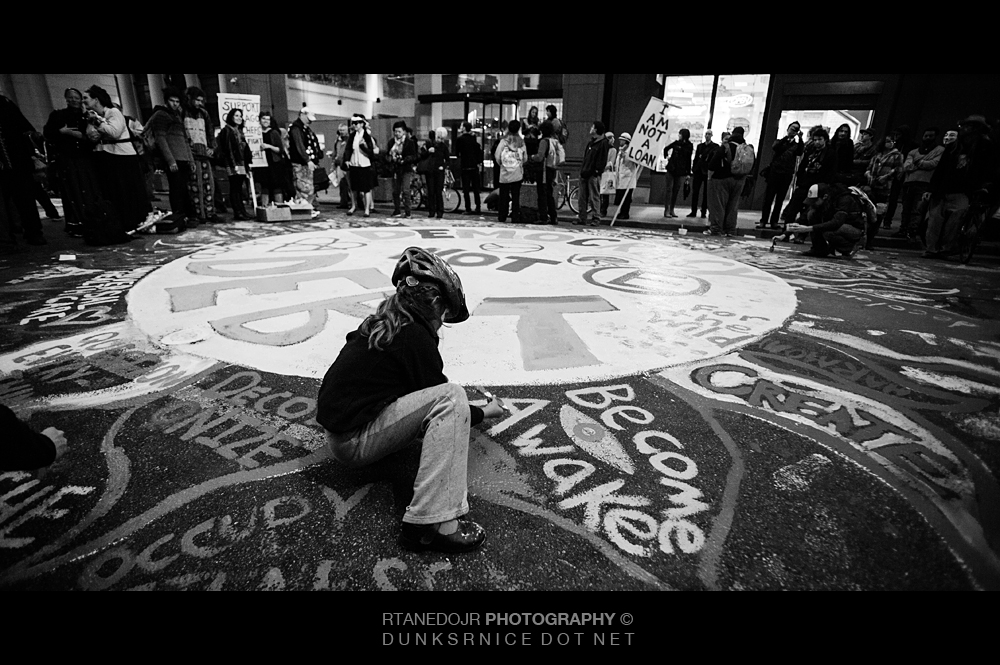 261 of 366 || Occupy SF 2012 B&W.