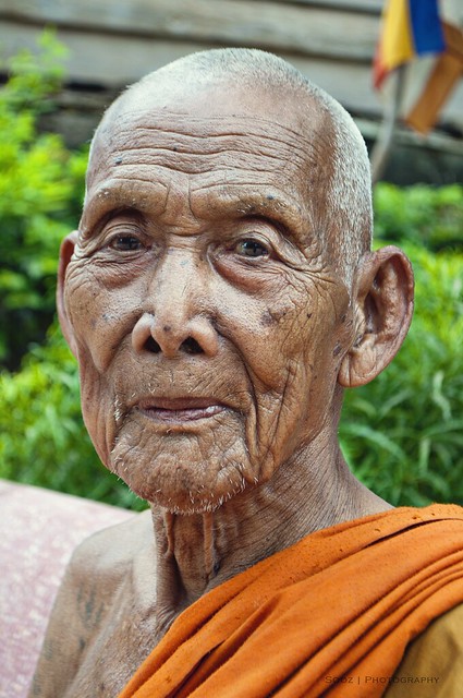 faces of cambodia monk