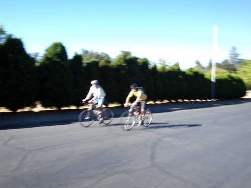 First two riders to arrive at CTTB on day 2