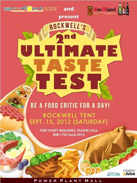 Rockwell's Ultimate Taste Test 2012