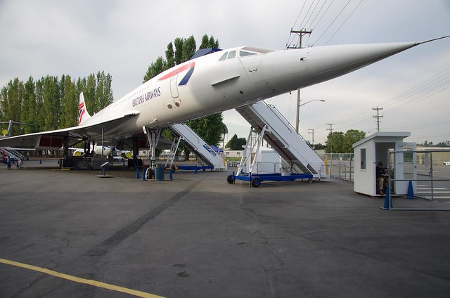 British Airways Aerospatiale/BAC Concorde G-BOAG aka Alpha Golf - Museum of Flight, Seattle