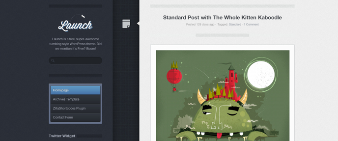 Themes WordPress mang phong cách Tumblr chuyên nghiệp
