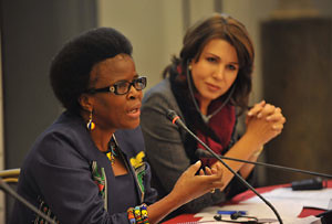 Republic of South Africa Ambassador to Italy Thenjiwe Motshekga. She is also a leader in the African National Congress Women's League. by Pan-African News Wire File Photos