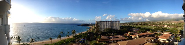 Panorama from our balcony @TheWestinMaui #Maui #Kaanapali #Hawaii