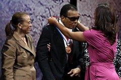 Muhammed Ali Gets Liberty Medal