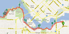 The route i did run