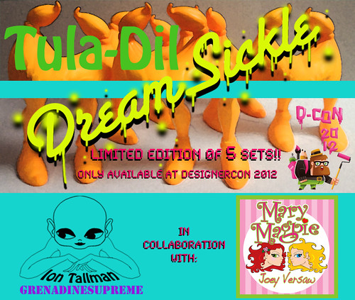 2012 Designercon Exclusive Tula-Dil Dreamsickle Teaser :) by GrenadineSupreme