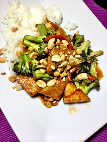 Tofu and Broccoli w. Shoyu-Mirin Sauce