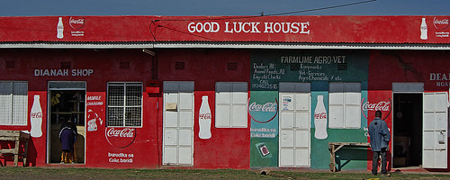 Kenyan shopfront by Sallyrango