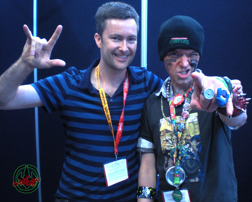 San Diego Comic-Con 2012 :: ** Tokka meets TMNT: FF's CODY JONES; CLAY ADAMS **