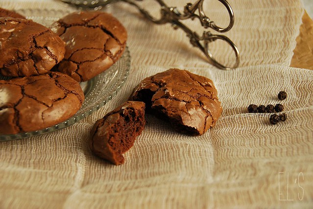 Cookies chocolat et poivre