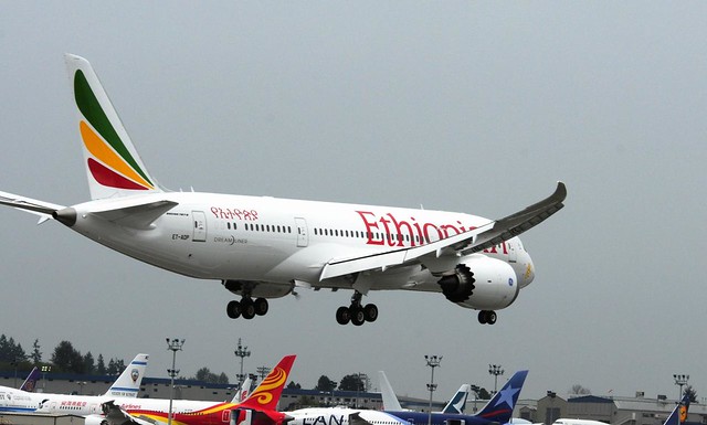 Ethiopian's fourth 787 ET-AOP