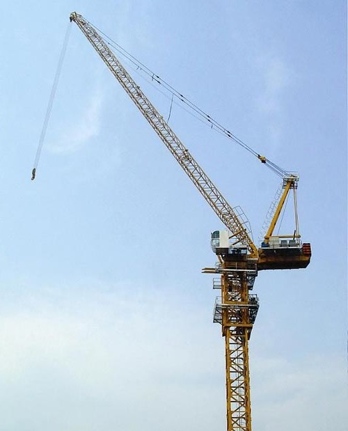 Luffing crane