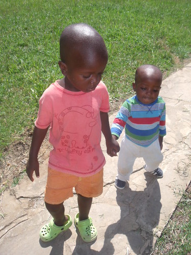 Jack brings little Munyau to nursery