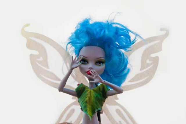 Ghoulia Thrillerbell (Tinkerbell), a Scarily Ever After DIY Tale character by Fran and his twin