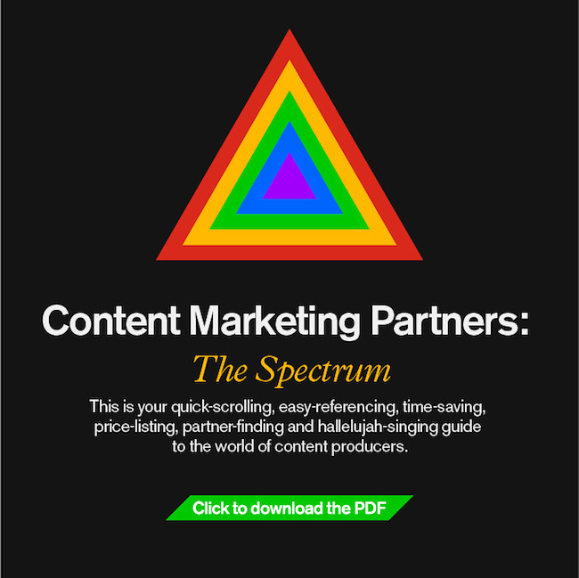 Content Marketing Spectrum