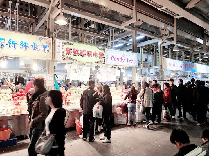 Shilin Night Market sheltered area