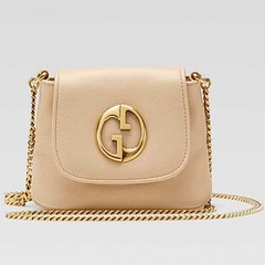 Gucci 1973 Small Shoulder Bags 251821 - Sand