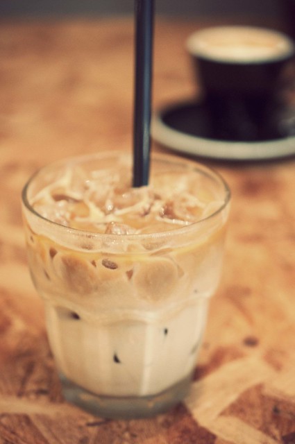 Muddy Espresso w/ Cold Milk - $5.5