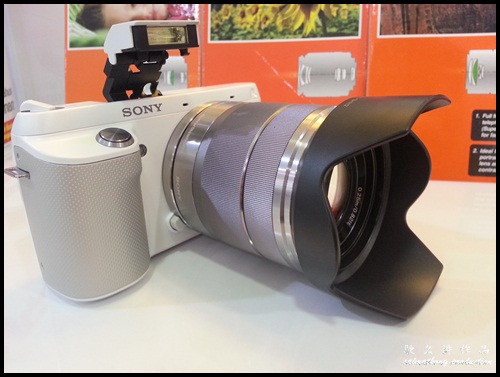 Interchangeable Lens Camera Promotion by SenQ - Sony NEX-F3K - Built-In Flash