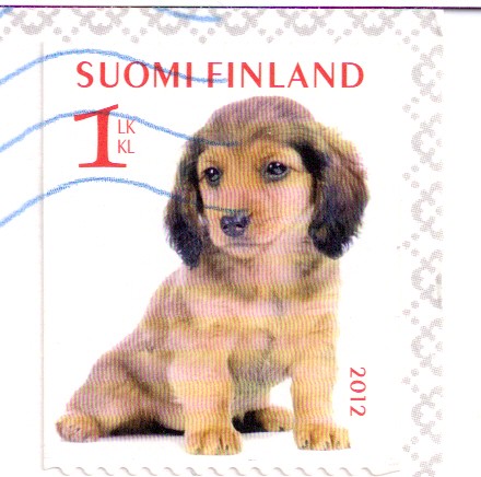 Finland Dog Stamp