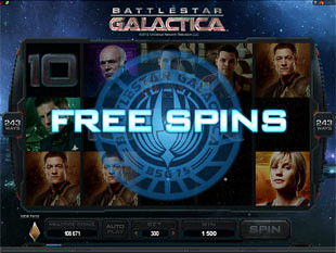 Battlestar Galactica Free Spins