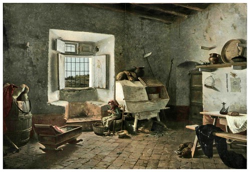 011-Interior de una casa de payes en cataluña- Tomas Moragas- Album Salon 01-1903- Hemeroteca digital de la Biblioteca Nacional de España