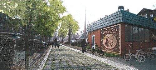 Columbia Street alley, Hartford, re-imagined (by: Nelson Byrd Woltz for US EPA)