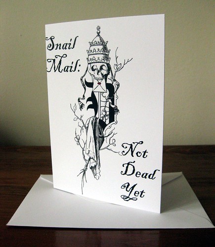 Notecards: Snail Mail, Not Dead Yet