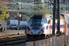 Trainspotting from NoMa Metro station