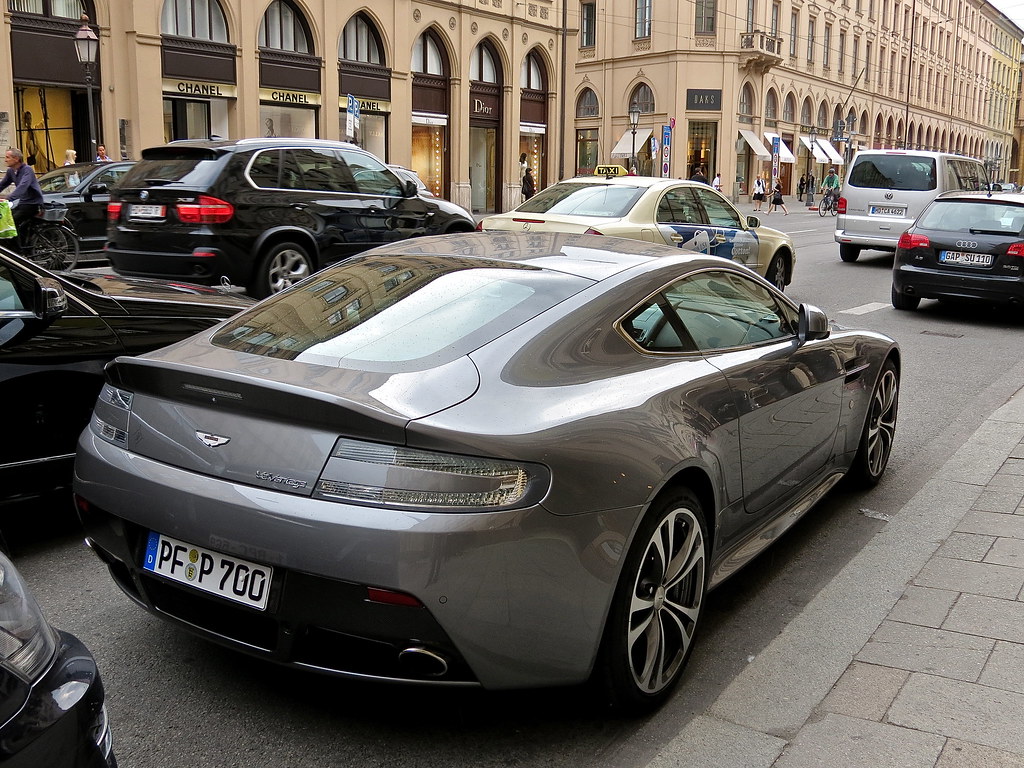 Spotted! Aston Martin V12 Vantage, Munich, Germany | Mind Over Motor