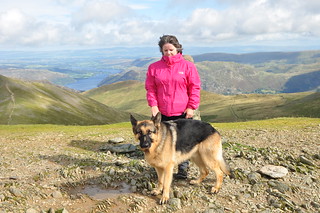 Blue and Sue on Helvellyn