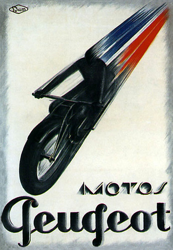 1920's Peugeot Motorcycles by bullittmcqueen