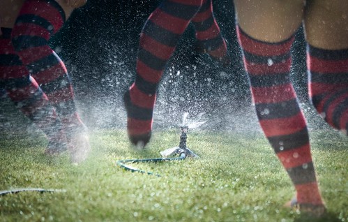 11/365 Socks in the sprinkler by Darcy89