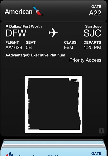 American Airlines Boarding Pass