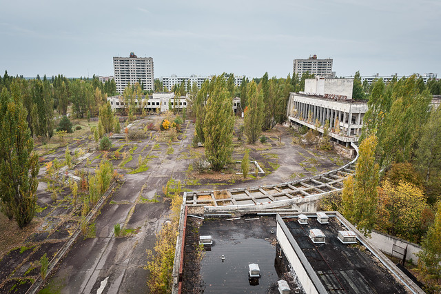 Pripyat - Lenin Square © by Michael Kötter