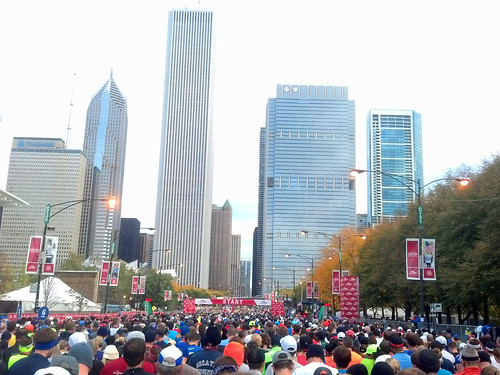 running in the 2012 chicago marathon! II.
