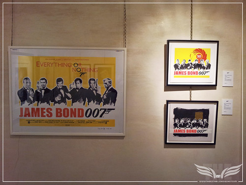 The Establishing Shot: EVERYTHING OR NOTHING - 50 YEARS OF JAMES BOND EXHIBITION AT MOUNT STREET GALLERIES – FINAL JAMES HART DYKE EVERYTHING OR NOTHING FILM POSTER & JAMES BOND 50th ANNIVERSARY STUDIES by Craig Grobler