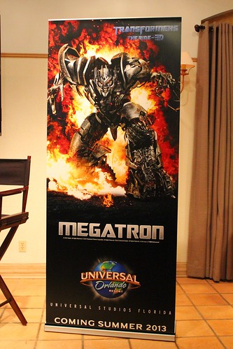 Transformers: The Ride 3D announcement at Universal Orlando