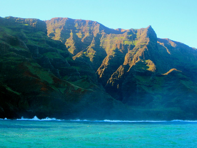 napali coast on kauai