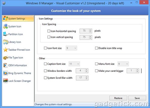 Оптимизация Windows 8 Manager