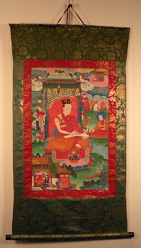 005-Thang Kha. Religiosa. Rol-dor pai-je. Pintado en textil-siglo XIX-© The Trustees of the British Museum