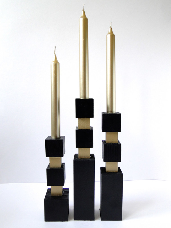 Art Deco Candlesticks - 6