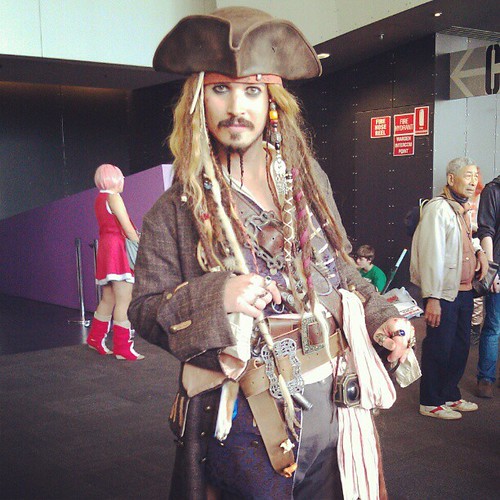 Captain Jack Sparrow!