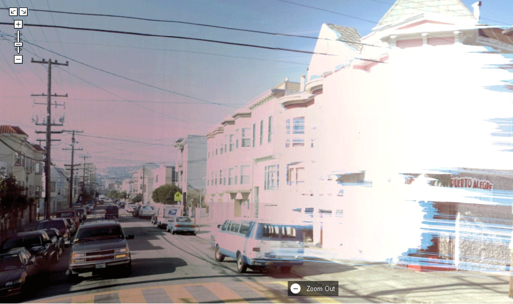 Google StreetView Glitches